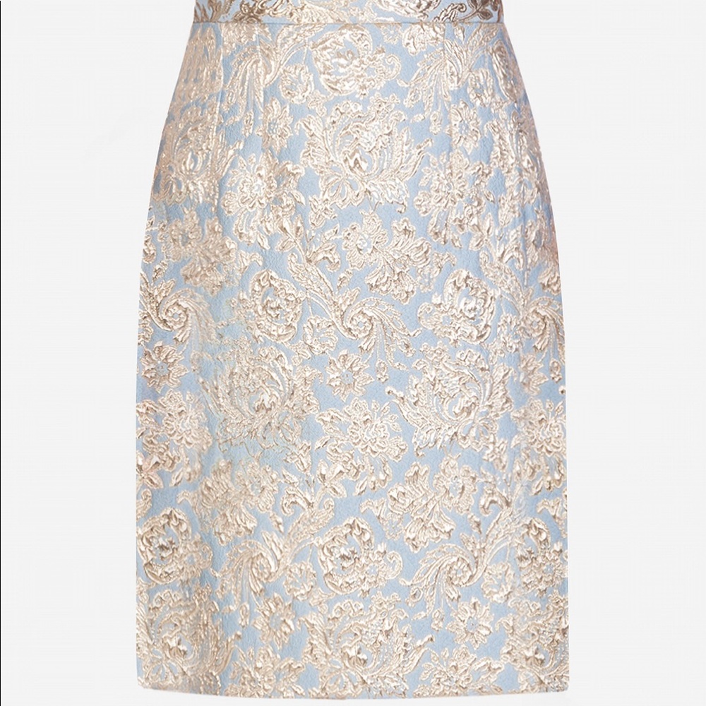 Short lamé jacquard skirt dolce gabbana 2021 38